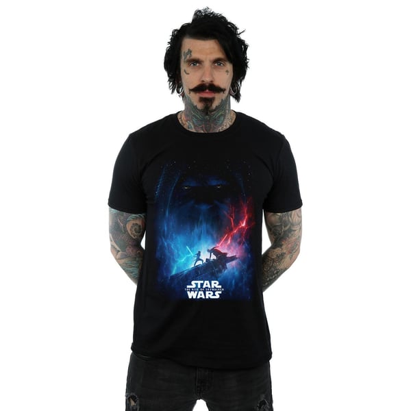 Star Wars Mens The Rise Of Skywalker Movie Poster T-Shirt