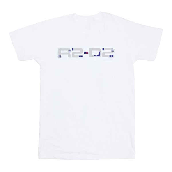 Star Wars Mens The Rise Of Skywalker R2-D2 Text Logo T-Shirt