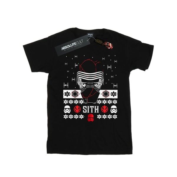 Star Wars Mens The Rise Of Skywalker Christmas Sith T-Shirt