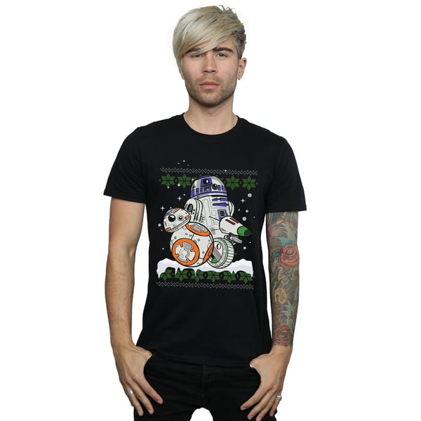 Star Wars Mens The Rise Of Skywalker Rolling This Christmas T-Shirt
