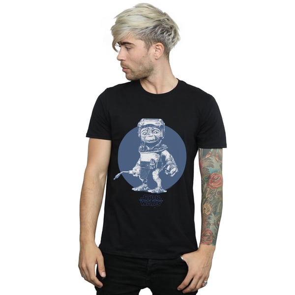 Star Wars Mens The Rise Of Skywalker Babu Frik Mono T-Shirt