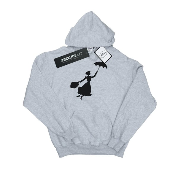 Disney Womens/Ladies Mary Poppins Flying Silhouette Hoodie