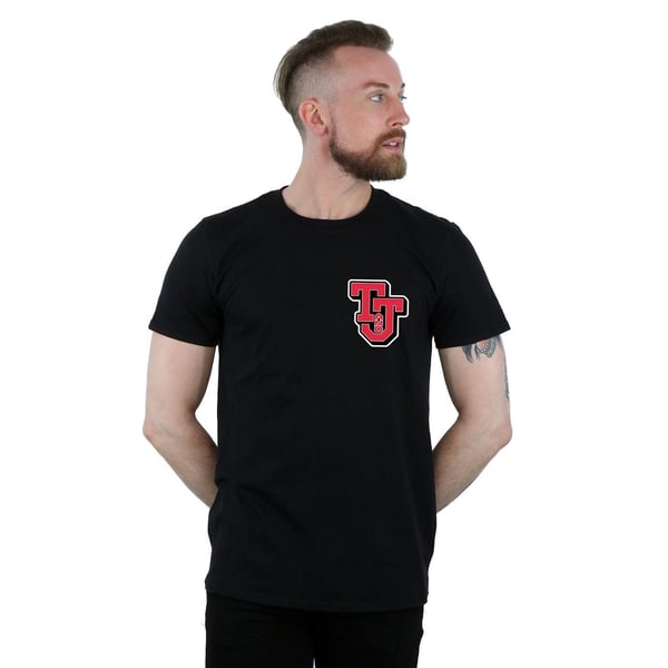 Tom And Jerry Mens Collegiate Logo T-Shirt