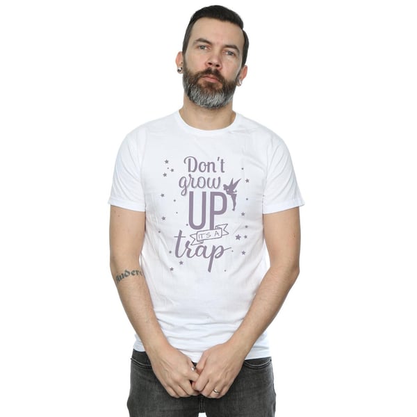Disney Mens Tinker Bell Don´t Grow Up T-Shirt