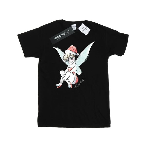 Disney Mens Tinkerbell Christmas Fairy T-Shirt