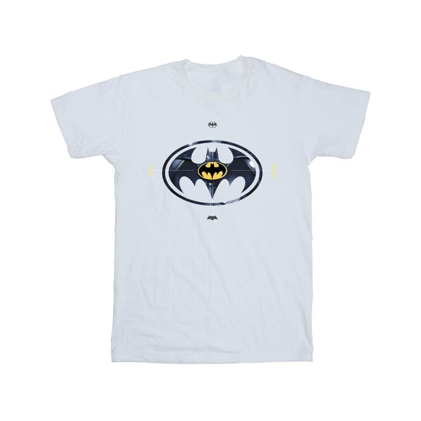 DC Comics Herr The Flash Batman Metall Logotyp T-Shirt