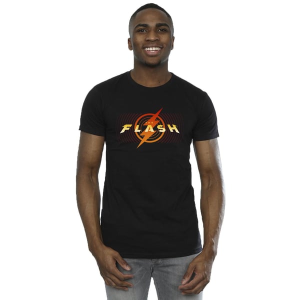 DC Comics Mens The Flash Red Lightning T-Shirt
