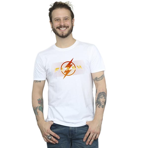 DC Comics Mens The Flash Red Lightning T-Shirt