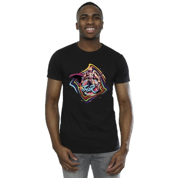 Marvel Miesten Thor Love And Thunder Thor Swirl T-paita
