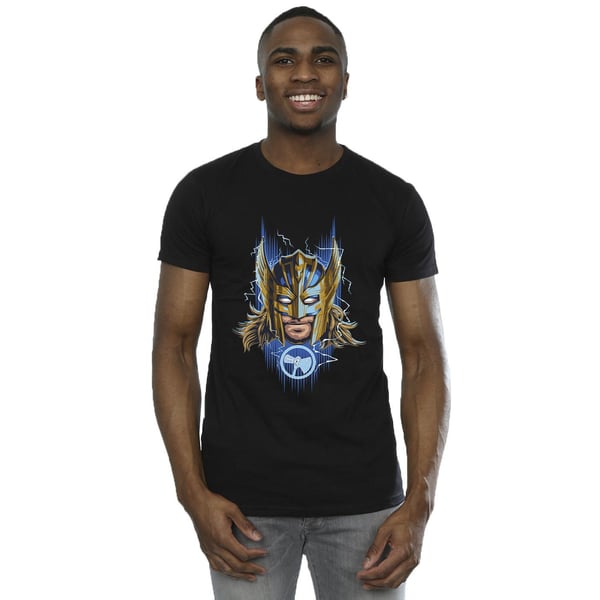 Marvel Miesten Thor Love And Thunder Mask T-paita