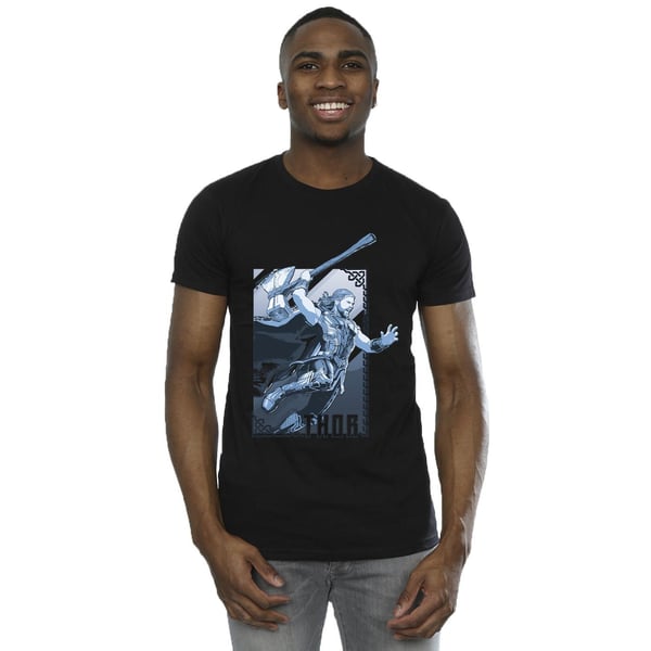 Marvel Miesten Thor Love And Thunder Attack T-paita