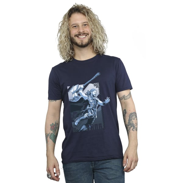 Marvel Miesten Thor Love And Thunder Attack T-paita