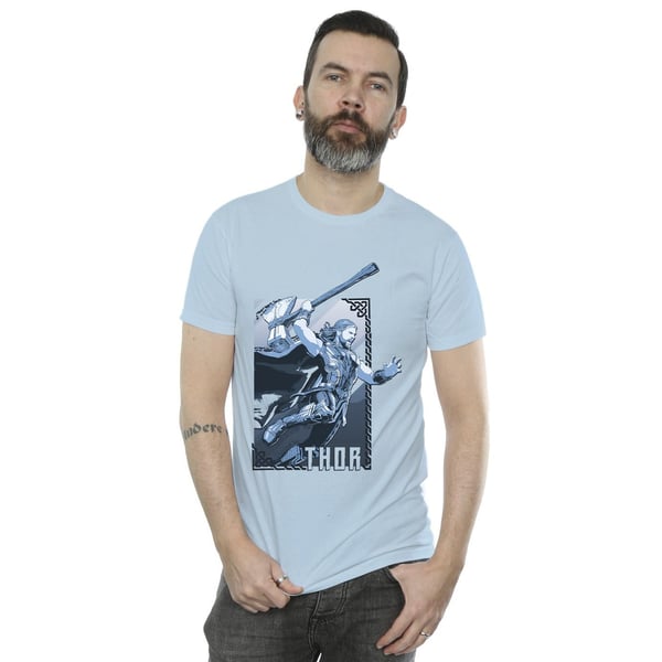 Marvel Miesten Thor Love And Thunder Attack T-paita