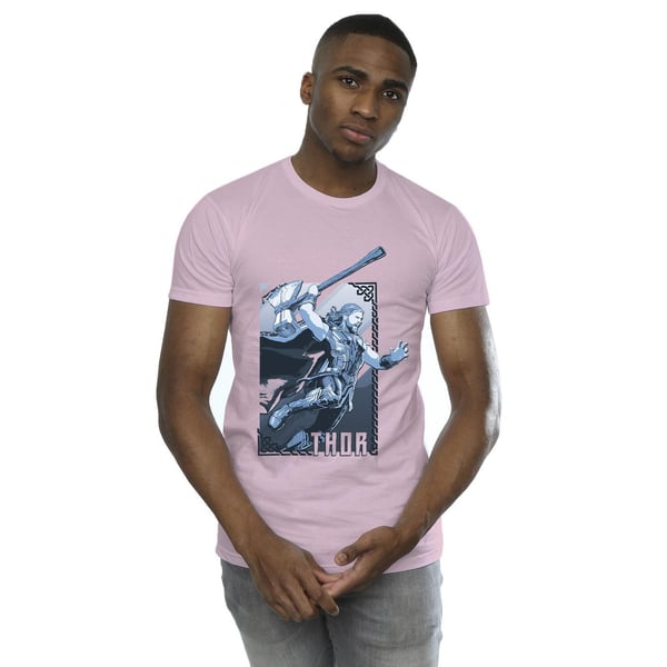 Marvel Miesten Thor Love And Thunder Attack T-paita