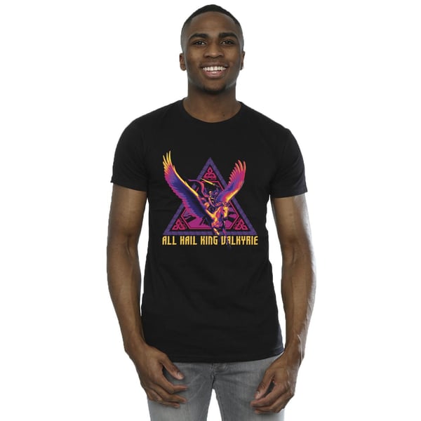 Marvel Mens Thor Love And Thunder All Hail Valkyrie T-Shirt