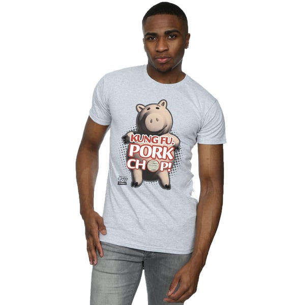 Disney Mens Toy Story Kung Fu Pork Chop T-Shirt