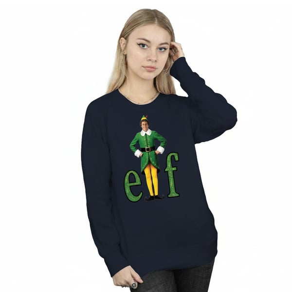 Elf Womens/Ladies Buddy Logo Sweatshirt