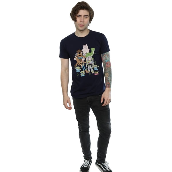 Disney Mens Toy Story Group T-Shirt