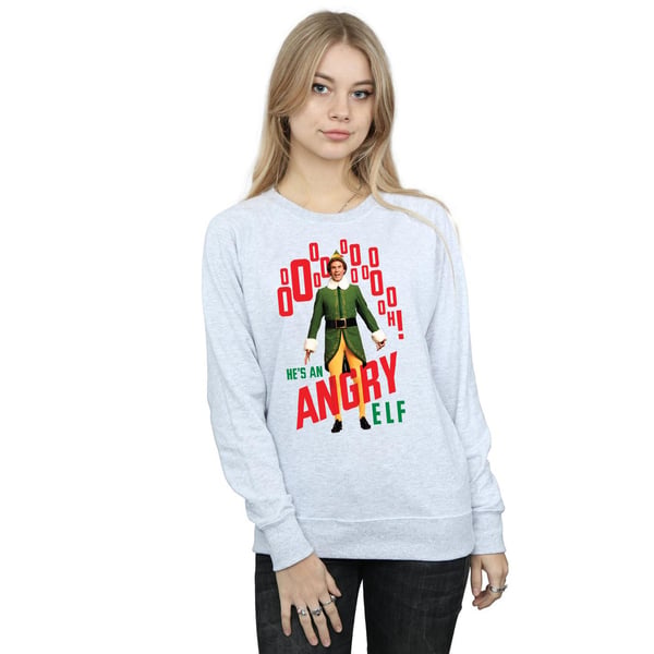 Elf Womens/Ladies Angry Elf Sweatshirt