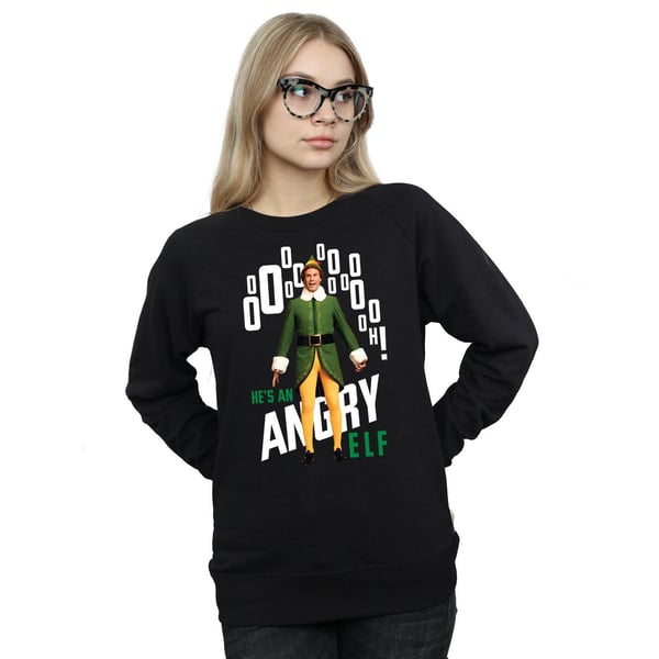 Elf Womens/Ladies Angry Elf Sweatshirt
