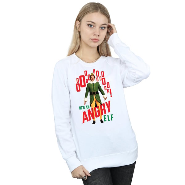 Elf Womens/Ladies Angry Elf Sweatshirt