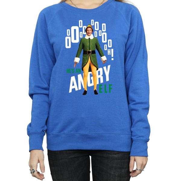 Elf Womens/Ladies Angry Elf Sweatshirt