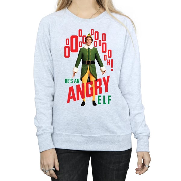 Elf Womens/Ladies Angry Elf Sweatshirt