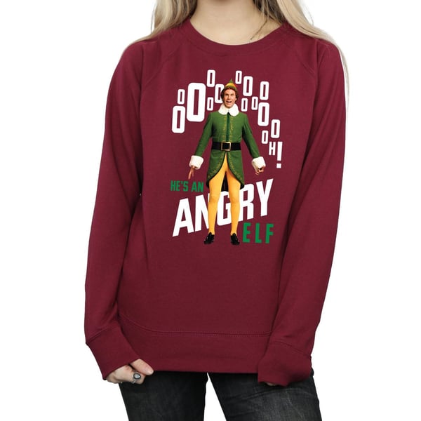 Elf Womens/Ladies Angry Elf Sweatshirt