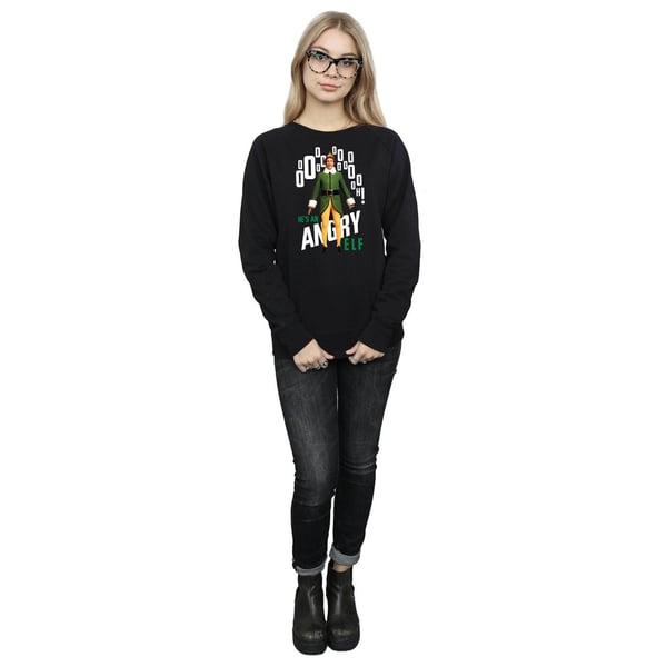 Elf Womens/Ladies Angry Elf Sweatshirt