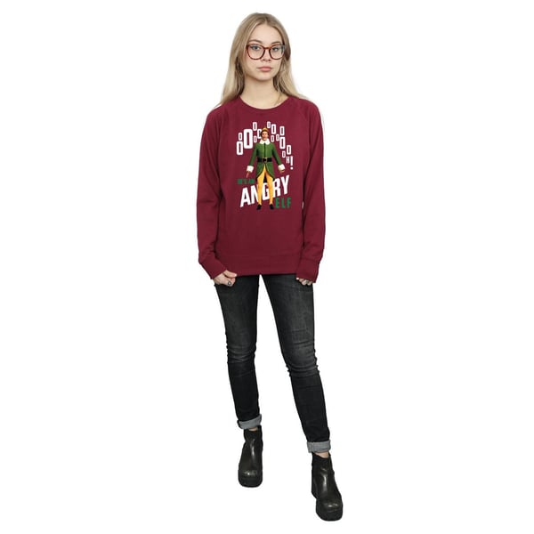 Elf Womens/Ladies Angry Elf Sweatshirt