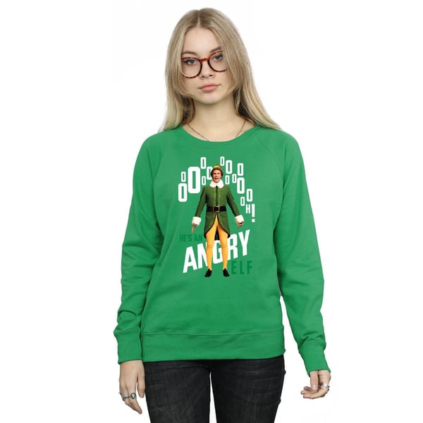 Elf Womens/Ladies Angry Elf Sweatshirt