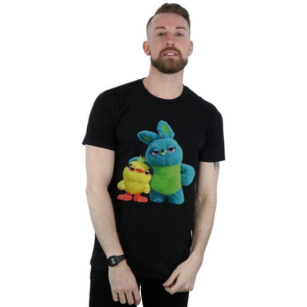 Disney Mens Toy Story 4 Ducky And Bunny T-Shirt