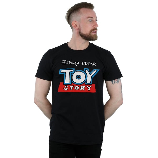 Disney Mens Toy Story Cartoon Logo T-Shirt