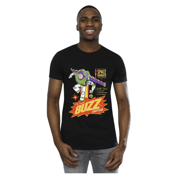 Disney Mens Toy Story Buzz Lightyear Space T-Shirt