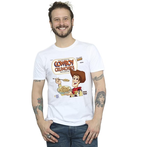 Disney Mens Toy Story Woody Cowboy Crunchies T-Shirt