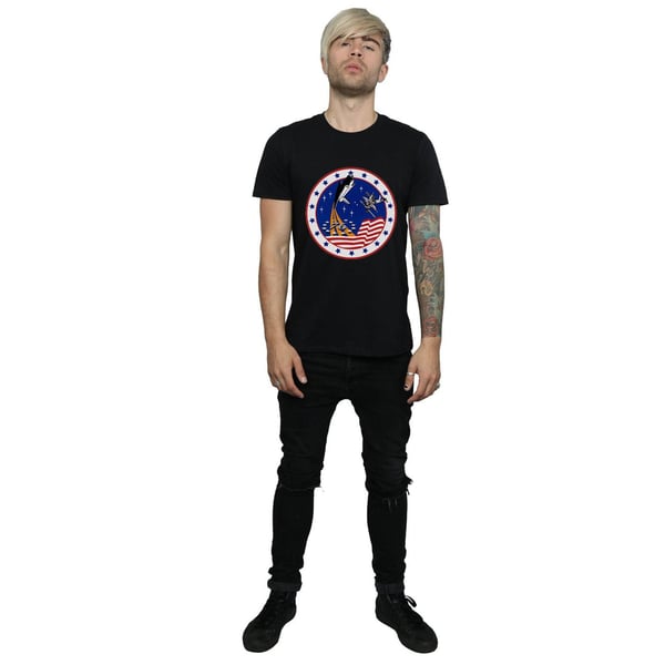 NASA Mens Classic Rocket 76 T-Shirt