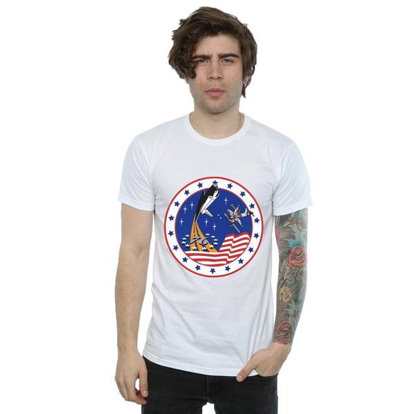 NASA Mens Classic Rocket 76 T-Shirt