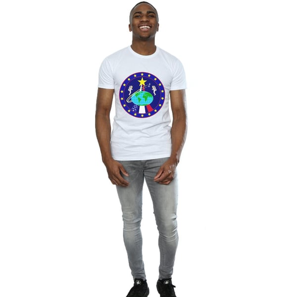 NASA Mens Classic Globe Astronauts T-Shirt