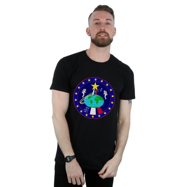 NASA Mens Classic Globe Astronauts T-Shirt