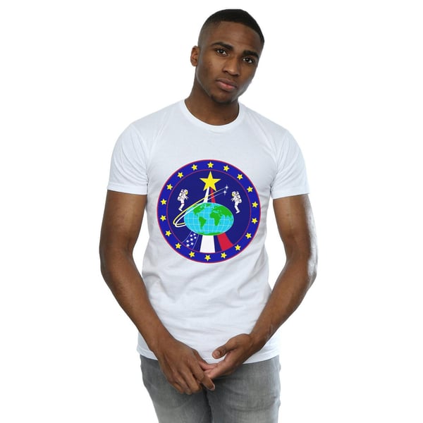 NASA Mens Classic Globe Astronauts T-Shirt