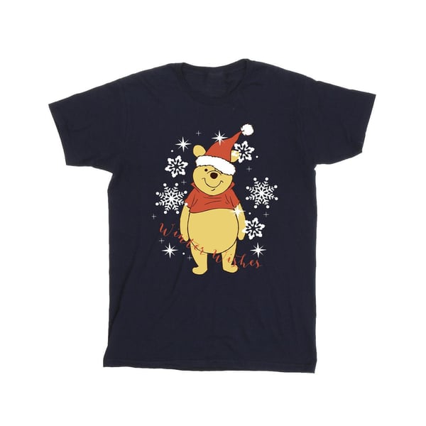 Disney Miesten Nalle Puh Talvitoiveet T-paita