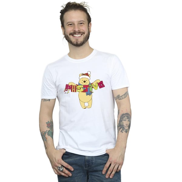 Disney Miesten Nalle Puh Juhla T-paita