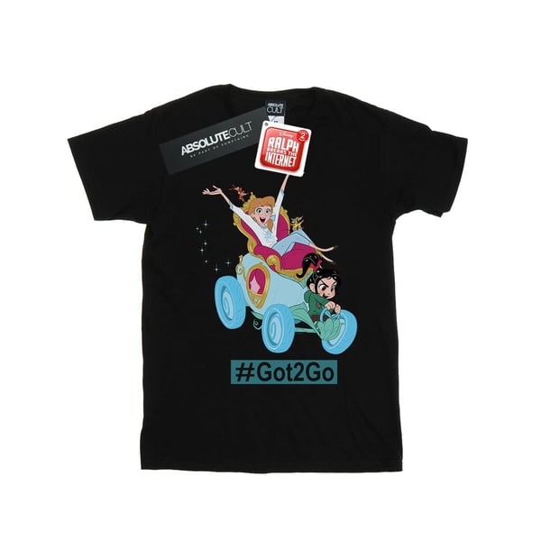 Disney Mens Wreck It Ralph Cinderella And Vanellope T-Shirt