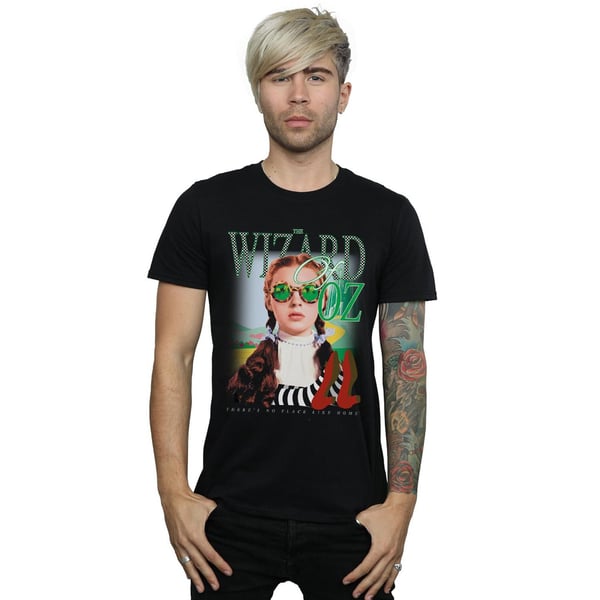 The Wizard Of Oz Mens No Place Checkerboard T-Shirt