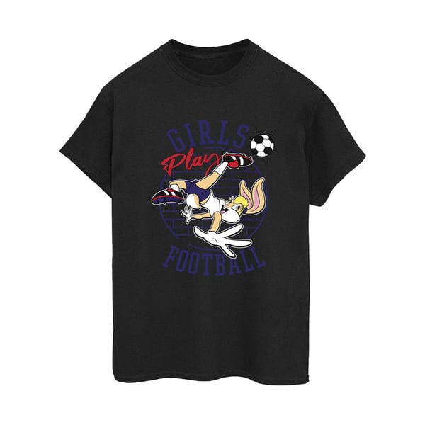 Looney Tunes Womens/Ladies Lola Bunny Girls Play Football Cotton Boyfriend T-Shirt