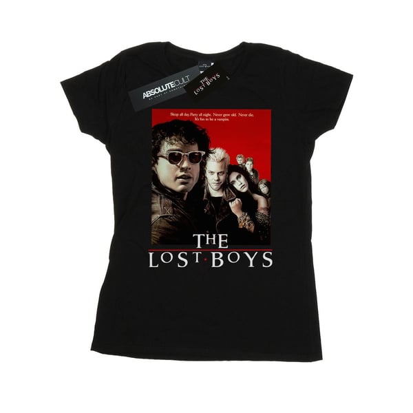 The Lost Boys Dam/Dam Röd Affisch T-Shirt i Bomull