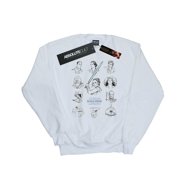 Star Wars: The Rise of Skywalker Girls Star Wars The Rise Of Skywalker Resistance Charcter Line Up Mono Sweatshirt