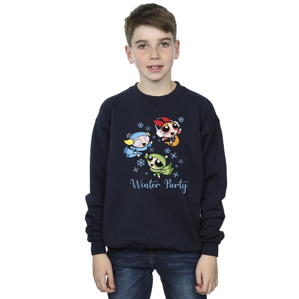 The Powerpuff Girls Boys Girls Winter Party Sweatshirt