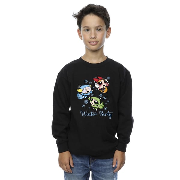The Powerpuff Girls Boys Girls Winter Party Sweatshirt