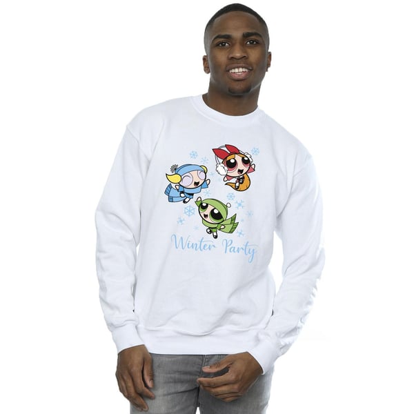 The Powerpuff Girls Mens Girls Winter Party Sweatshirt